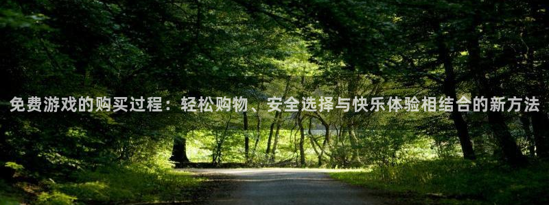 鼎点娱乐注册：免费游戏的购买过程：轻松购物、安全选择与快乐体