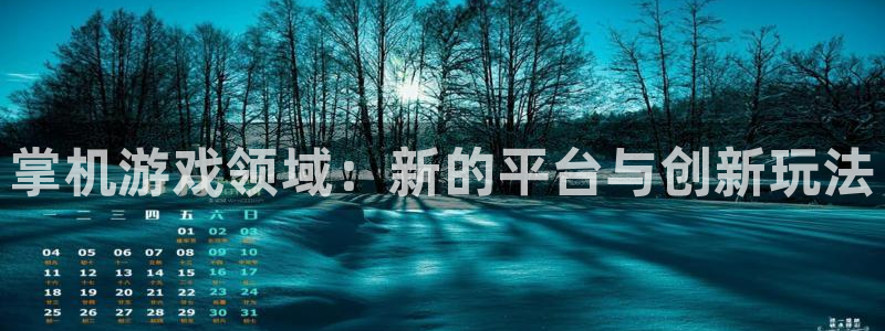 鼎点娱乐Ii：掌机游戏领域：新的平台与创新玩法