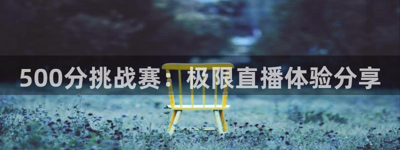 黑白直播免费高清看球神器：500分挑战赛：极限直播体验分享